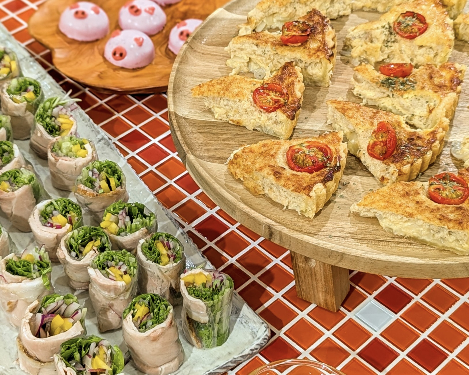 キッシュ、ロール